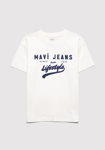 Resim Mavi Erkek Çocuk T-shirt M6610474-70057