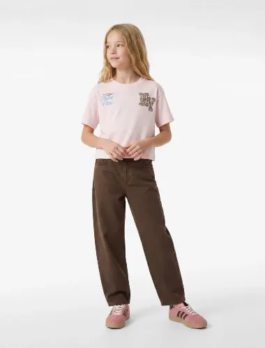 Resim Koton Kız Çocuk T-shirt 6SKG10429AK