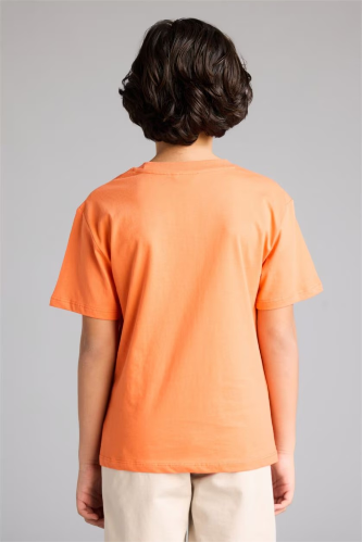 Resim Defacto Erkek Çocuk T-shirt H4402A8/OG66