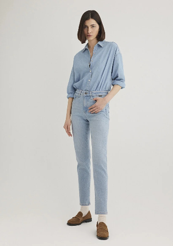 Resim Mavi Cindy Kadın Jean Pantolon M100277-84410