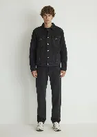 Resim Mavi Ray Smoke Erkek Jean Ceket M0110273-85218