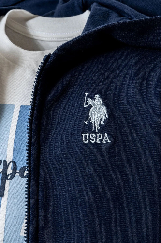 Resim U.S. Polo Assn Bebek Erkek Bebek Sweat Takım Usb2903