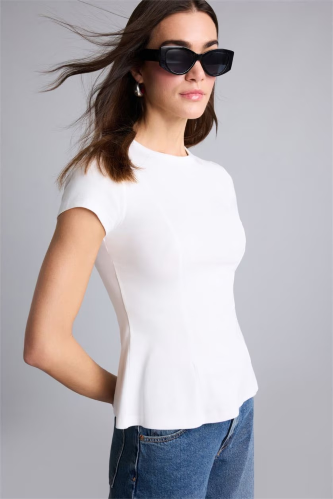 Resim Defacto Kadın  T-shirt H6057AX/ER105