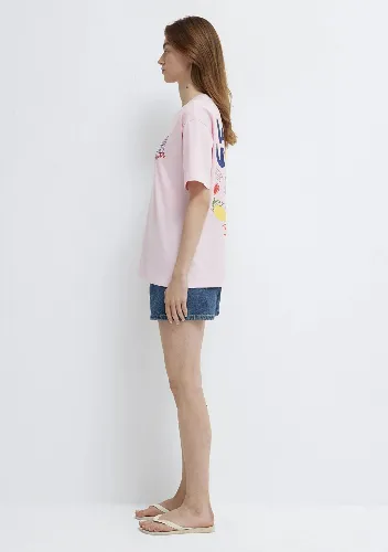 Resim Mavi Kadın T-shirt M1613926-89200