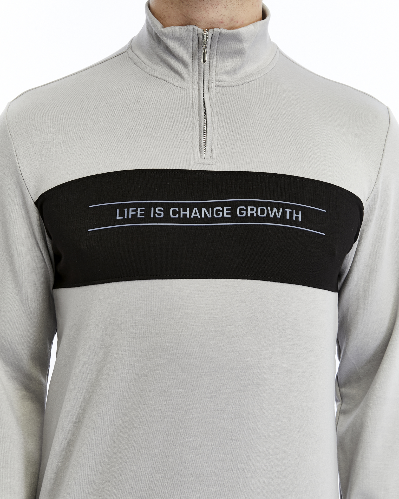 Resim Paul&More Yarım Fermuar Erkek Sweat 227 Parçalı Yarım Fermuarlı