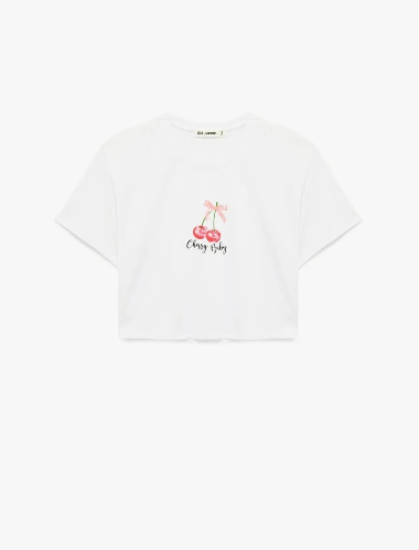 Resim Koton Kadın T-shirt 6SAL10095IK