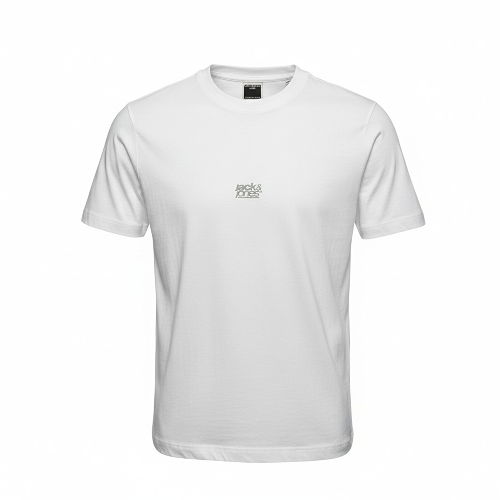 Resim Jack & Jones Jcobreeze Front Prınt Tee Ss Crew Erkek T-Shirt 12298989