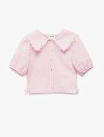 Resim Koton Kız Çocuk T-shirt 6SKG60104AW