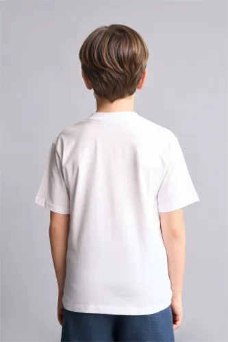 Resim Defacto Erkek Çocuk T-shirt H6359A8/WT34