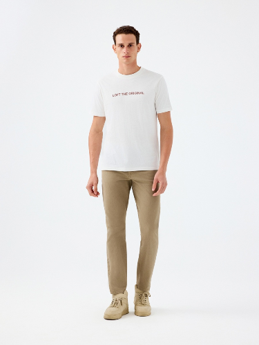 Resim Loft Ricardo Regular Fit Erkek Kanvas Pantolon Lf2039483