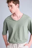 Resim Defacto Erkek T-shirt H7783AX/KH440