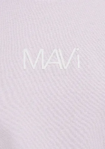 Resim Mavi Baskılı Kadın T-shirt M1613884-70513