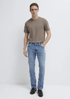 Resim Mavi Erkek Jean Pantolon M00378A1729