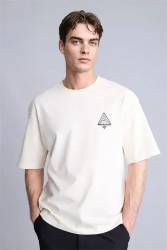Resim Defacto Erkek T-shirt H6331AX/ER137
