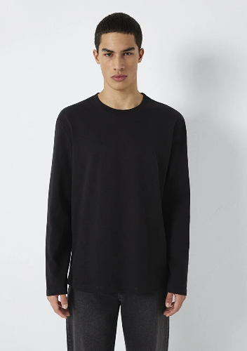 Resim Mavi Erkek T-shirt M0613170-900