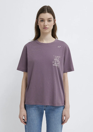 Resim Mavi Kadın T-shirt M1613875-70648