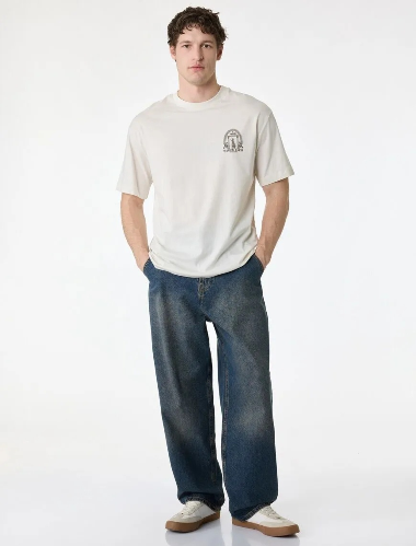 Resim Koton Erkek T-shirt 6SAM10056MK