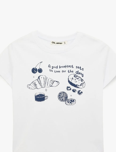 Resim Koton Kadın T-shirt 6SAL10076IK