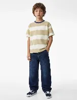 Resim Koton Erkek Çocuk T-shirt 6SKB10034TK