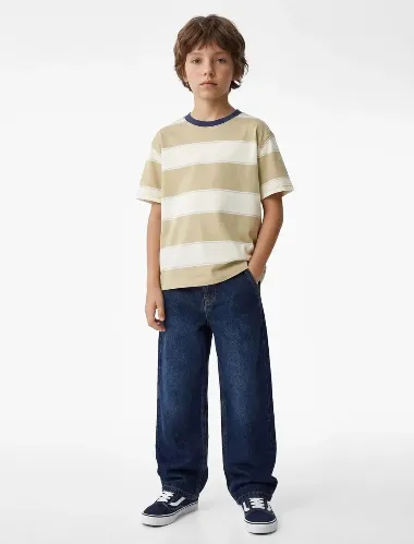 Resim Koton Erkek Çocuk T-shirt 6SKB10034TK