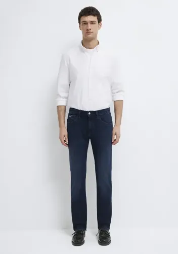 Resim Mavi Marcus Erkek Jean Pantolon M0035187841