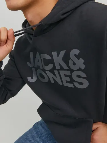 Resim Jack & Jones Jjecorp Logo Sweat Hood Noos Erkek Sweat 12152840