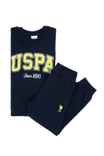 Resim U.S. Polo Assn Kids Erkek Çocuk Sweat Takım US2219-G