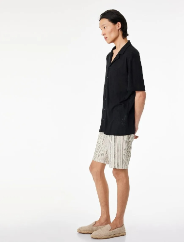 Resim Koton Erkek Kot&Kanvas Şort 6SAM40016HW