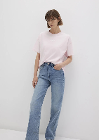 Resim Mavi Kadın T-shirt M1612518-89200