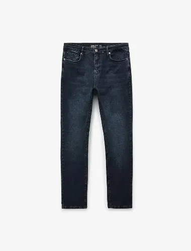 Resim Koton Erkek Jean Pantolon 7WAM40009ND