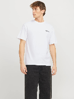 Resim Jack & Jones Jwhbeau Tee Ss Frontprınt Crew Neck Erkek T-Shirt 12298012