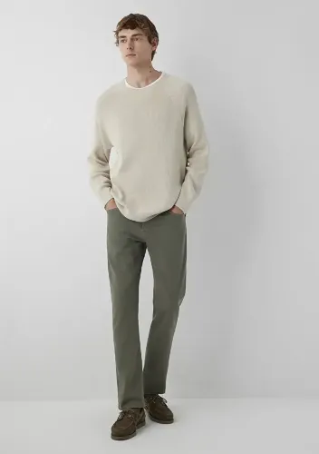 Resim Mavi Erkek Kanvas Pantolon M00378A4099