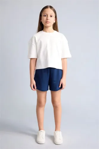 Resim Defacto Kız Çocuk T-shirt H7237A8/WT34