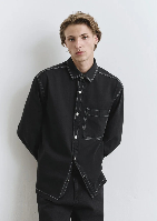 Resim Mavi Erkek Uzun Kol Gömlek M0211865-90850