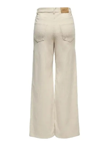Resim Only Onlhope Global Hw Wıde Cord Pnt Noos Kadın Kanvas Pantolon 15263179