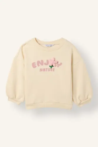 Resim Defacto Kız Bebek Sweat Takım I8945A5/ER109