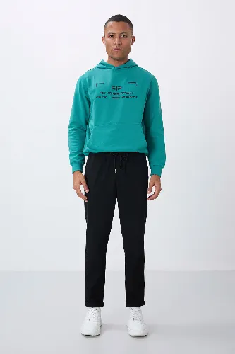 Resim T15Er-82154 Düz Paça Erkek Eşofman Alt