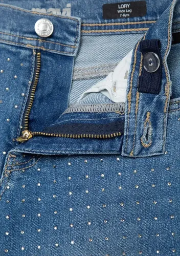 Resim Mavi Lory Kız Çocuk Jean Pantolon M7010036-A6750
