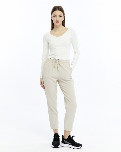 Resim Yenikoza Kadın Kanvas Pantolon