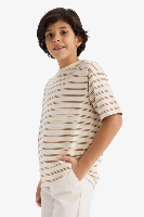 Resim Defacto Erkek Çocuk T-shirt G4404A8/ER105