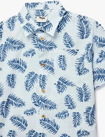 Resim Koton Erkek Çocuk Kısa Kol Gömlek 6SKB60042TW