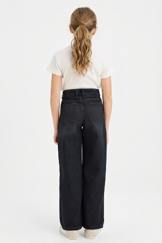 Resim Defacto Kız Çocuk Jean Pantolon G4647A8/NM36