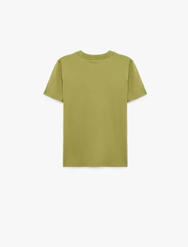 Resim Koton Erkek Çocuk T-shirt 6SKB10372TK