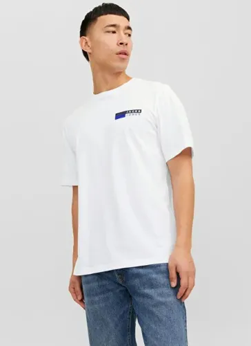 Resim Jack & Jones Jjecorp Logo Tee Play Ss O-Neck Noos Erkek T-shirt 12233999