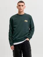 Resim Jack & Jones Jjaero Sweat Crew Neck Erkek Sweat 12298492
