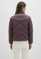 Resim Mavi Dik Yaka Kadın Mont M110698-70260