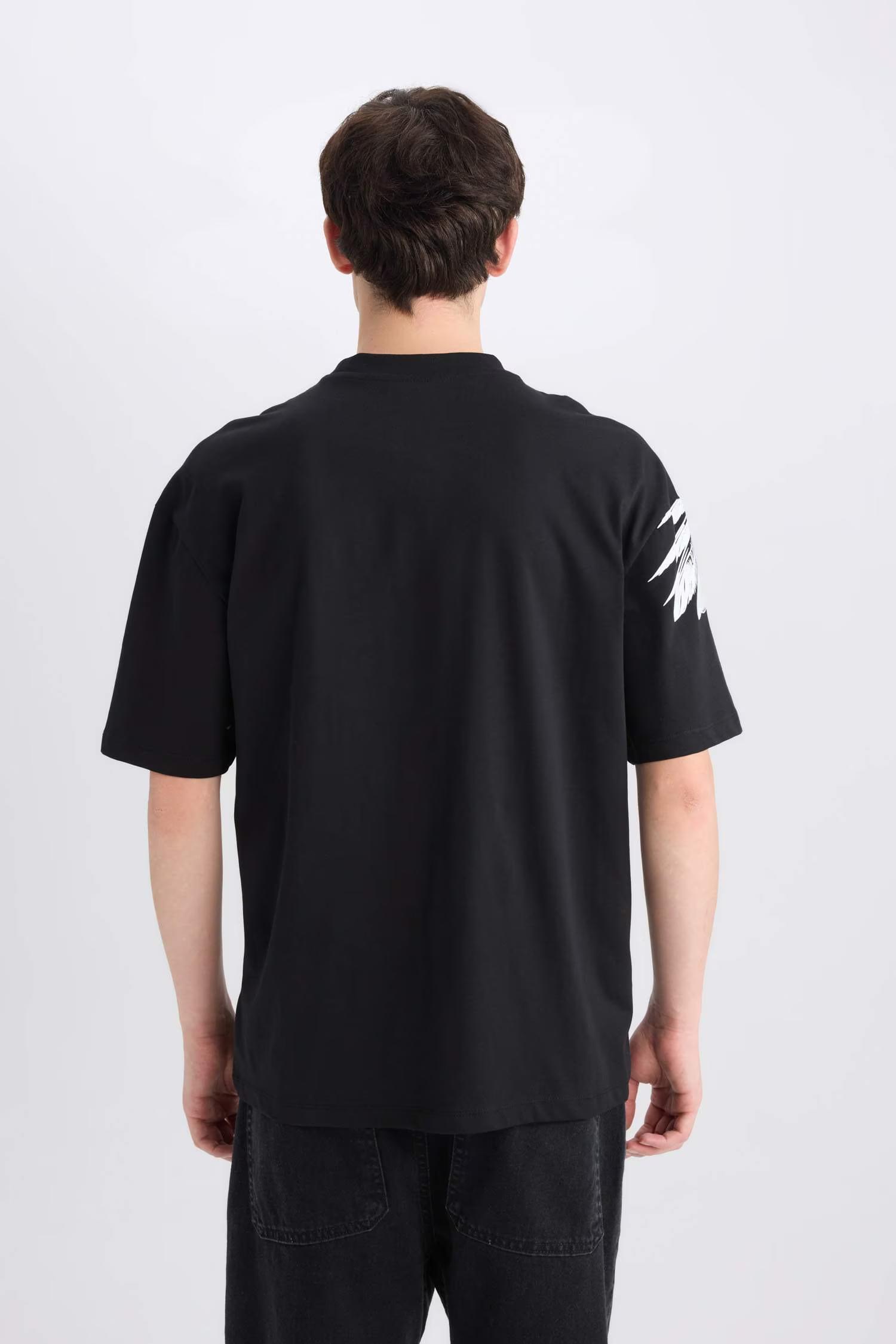 TKFプロフィール必見 6袋 Defacto Erkek T-shirt D9506AX/BK81