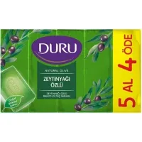 Resim Duru Natural Zeytinyağlı 5x150 Gr Sabun
