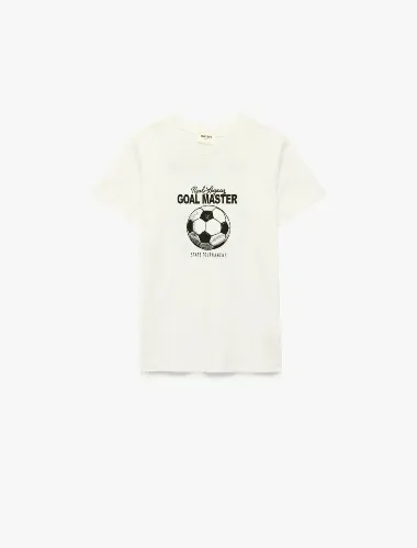 Resim Koton Erkek Çocuk T-shirt 6SKB10689TK