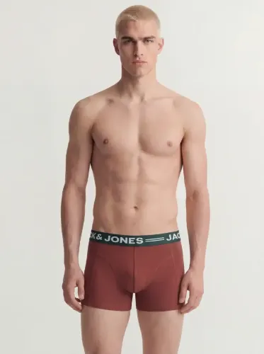 Resim Jack & Jones Jacaıden Solıd Trunks 3 Pack Sn Erkek Boxer&Külot 12113943